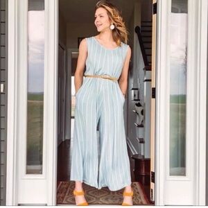 LuLaRoe Natalie Sleeveless Wide Leg Jumpsuit size XS